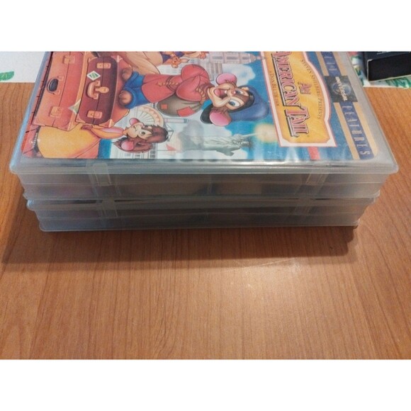 An American Tail & Fievel Goes West Clamshell VHS Lot - Don Bluth - Picture 4 of 7